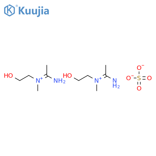 N-(2-Hydroxyethyl)-N-methylguanidine sulfate(2:1) structure