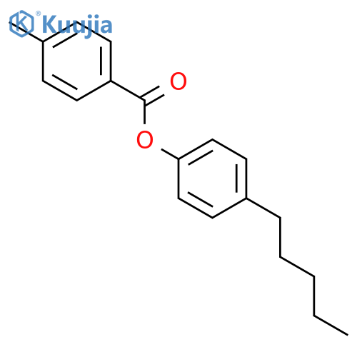 4-Pentylphenyl 4-methylbenzoate structure