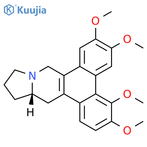 Dibenzo[f,h]pyrrolo[1,2-b]isoquinoline, 9,11,12,13,13a,14-hexahydro-3,4,6,7-tetramethoxy-, (13aS)- structure