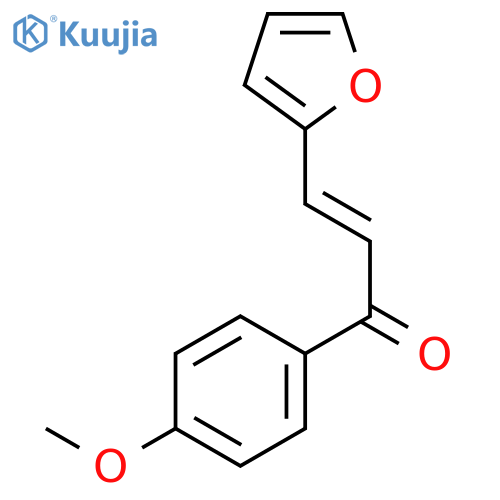 3-(furan-2-yl)-1-(4-methoxyphenyl)prop-2-en-1-one structure