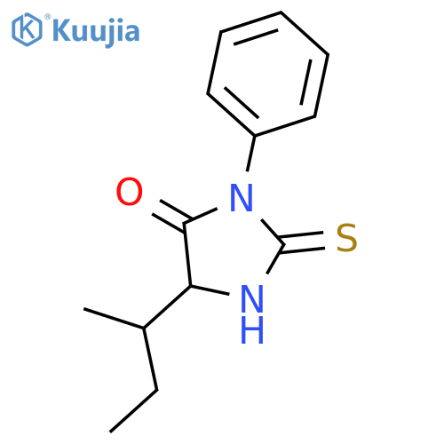 Phenylthiohydantoin-isoleucine (contains PTH-alloisoleucine) structure