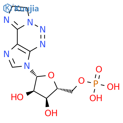 3H-Diimidazo[1,2-c:4',5'-e][1,2,3]triazine,3-(5-O-phosphono-b-D-ribofuranosyl)- structure
