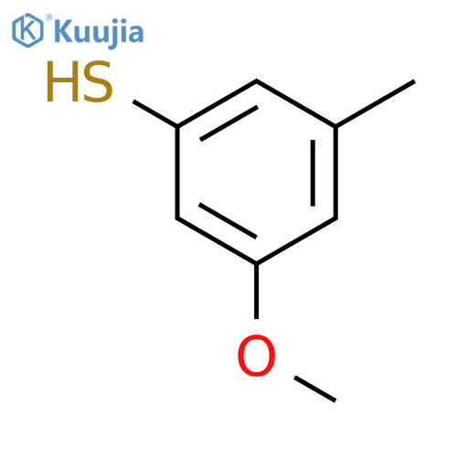 Benzenethiol, 3-methoxy-5-methyl- structure