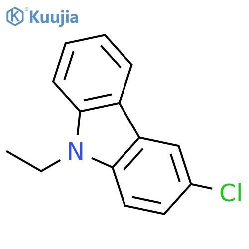 3-Chloro-9-ethylcarbazole structure