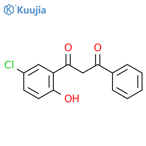 1,3-Propanedione,1-(5-chloro-2-hydroxyphenyl)-3-phenyl- structure