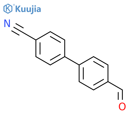 4'-Formyl-1,1'-biphenyl-4-carbonitrile structure