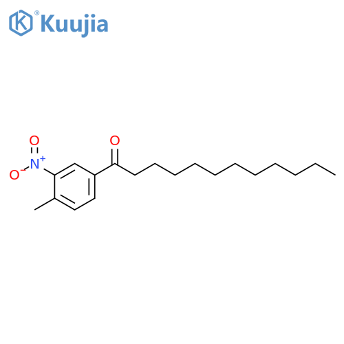 4-Methyl-3-nitrolaurophenone structure