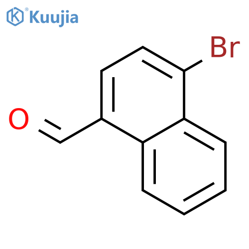 4-Bromo-1-napthaldehyde structure