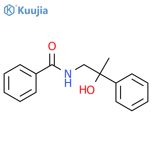 N-(2-hydroxy-2-phenylpropyl)benzamide structure