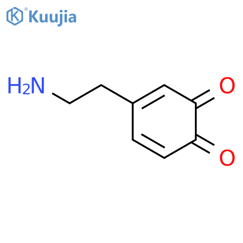 3,5-Cyclohexadiene-1,2-dione,4-(2-aminoethyl)- structure