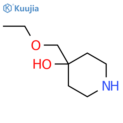 4-(ETHOXYMETHYL)PIPERIDIN-4-OL structure