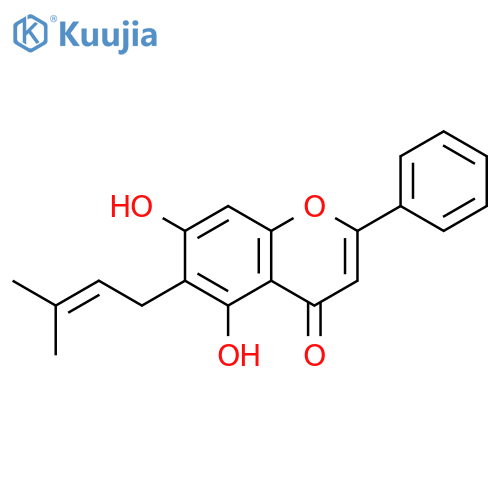 6-Prenylchrysin structure