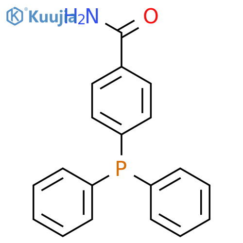 Benzamide, 4-(diphenylphosphino)- structure