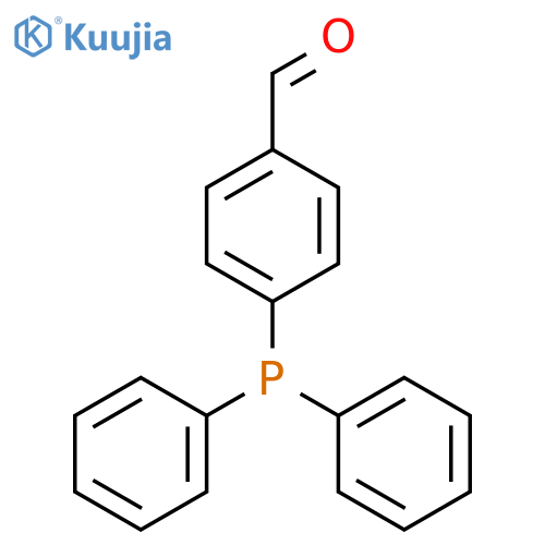 4-(Diphenylphosphino)benzaldehyde structure