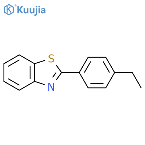 2-(4-Ethylphenyl)benzothiazole structure