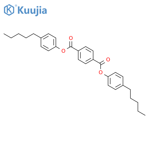1,4-BENZENEDICARBOXYLIC ACID, BIS(4-PENTYLPHENYL) ESTER structure