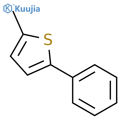 2-Methyl-5-phenylthiophene structure