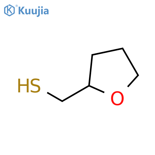 (oxolan-2-yl)methanethiol structure