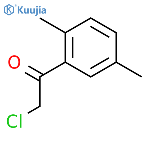2-chloro-1-(2,5-dimethylphenyl)ethan-1-one structure