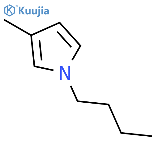 1H-Pyrrole, 1-butyl-3-methyl- structure