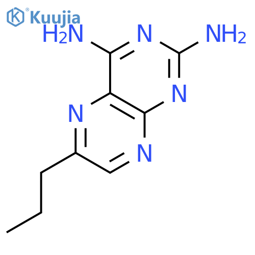 2,4-Pteridinediamine, 6-propyl- structure