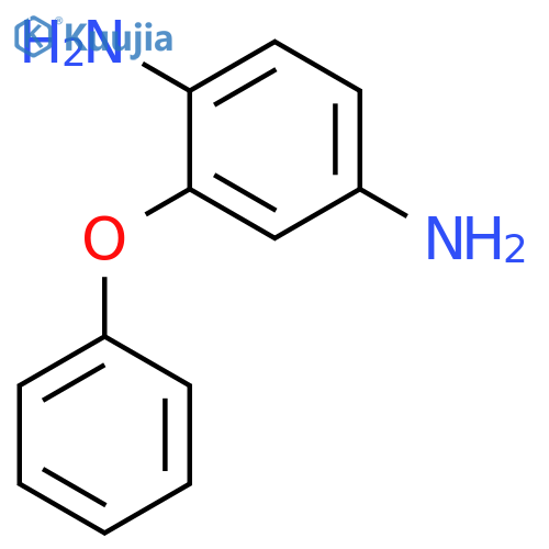 1,4-Benzenediamine, 2-phenoxy- structure