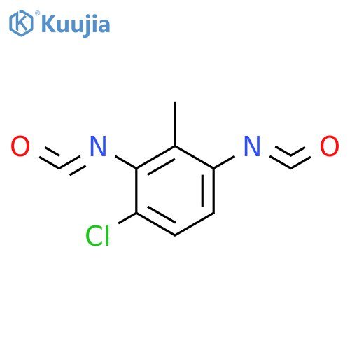 1-Chloro-2,4-diisocyanato-3-methylbenzene structure