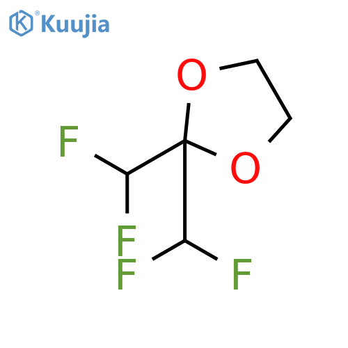 1,3-Dioxolane, 2,2-bis(difluoromethyl)- structure