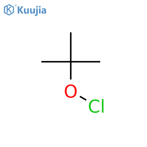 Tert-BUTYL HYPOCHLORITE structure