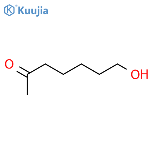 7-hydroxyheptan-2-one structure