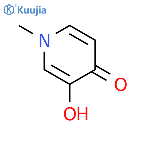 3-Hydroxy-1-methylpyridin-4(1H)-one structure