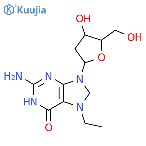 7-Ethyl-2’-deoxyguanosine structure