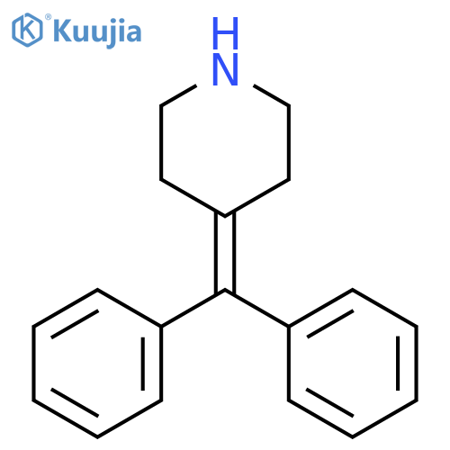 4-(Diphenylmethylene)piperidine structure