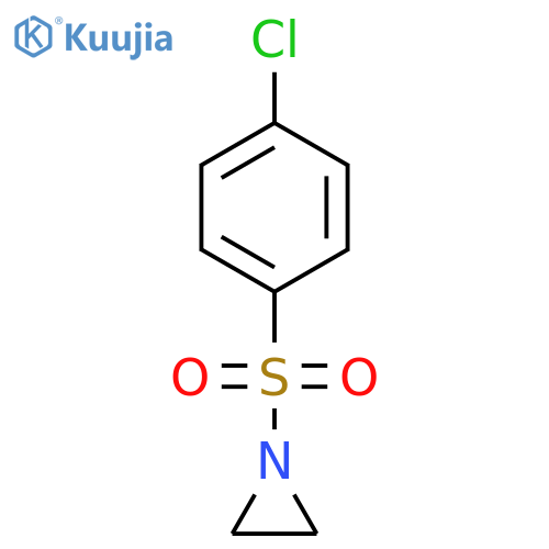 1-(4-chlorobenzenesulfonyl)aziridine structure