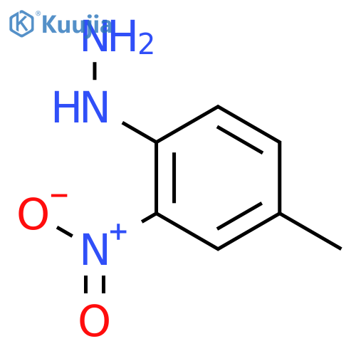 Hydrazine, (4-methyl-2-nitrophenyl)- structure