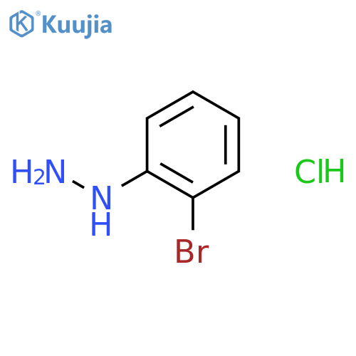 2-Bromophenylhydrazine hydrochloride structure