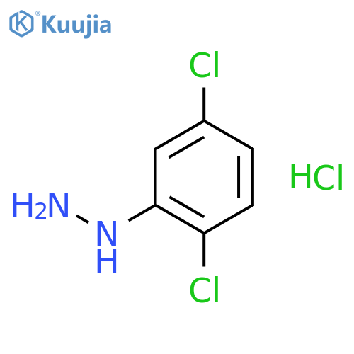 2,5-Dichlorophenylhydrazine hydrochloride structure