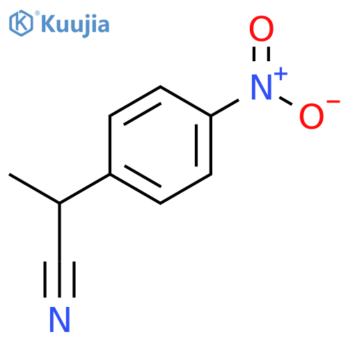 2-(4-Nitrophenyl)propionitrile structure
