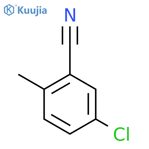 5-Chloro-2-methylbenzonitrile structure