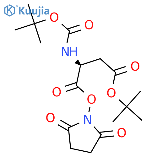 BOC-Asp(OTBu)-OSU structure