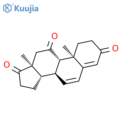 Androsta-4,6-diene-3,11,17-trione structure