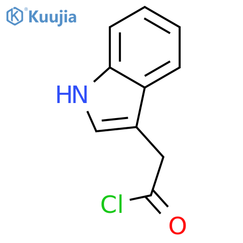 1H-Indole-3-acetyl chloride structure
