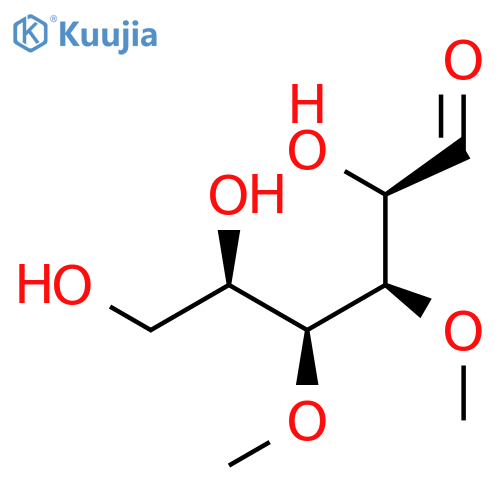 D-Galactose, 3,4-di-O-methyl- structure