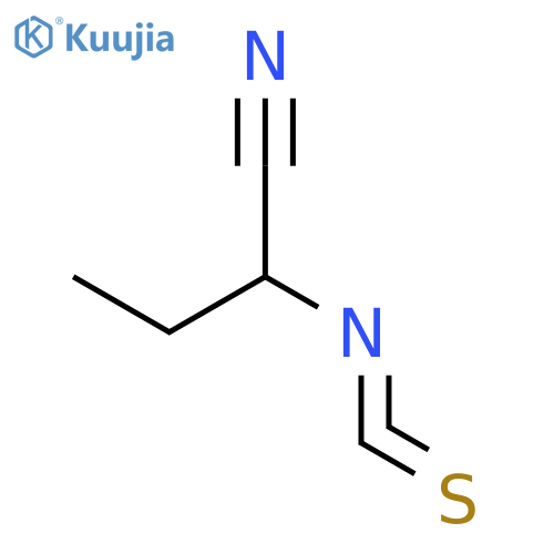 Butanenitrile, 2-isothiocyanato- structure