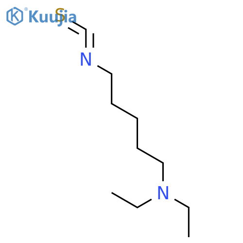 1-Pentanamine, N,N-diethyl-5-isothiocyanato- structure