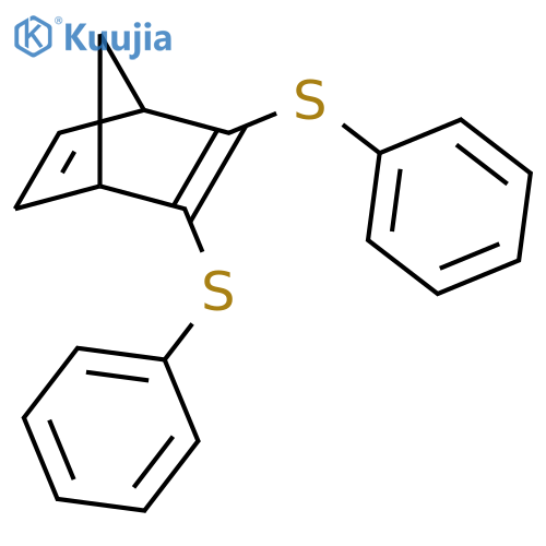 BICYCLO[2.2.1]HEPTA-2,5-DIENE, 2,3-BIS(PHENYLTHIO)- structure