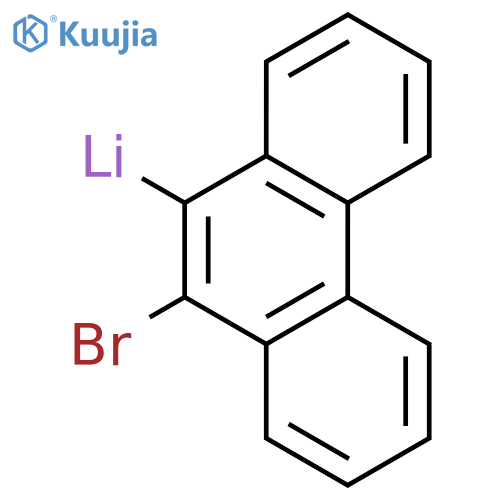 LITHIUM, (10-BROMO-9-PHENANTHRENYL)- structure