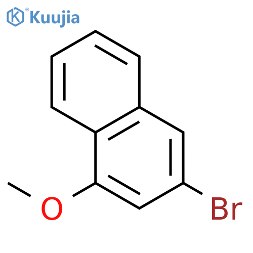 3-bromo-1-methoxynaphthalene structure