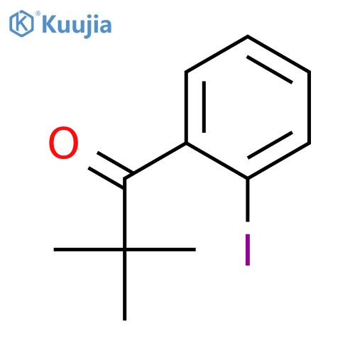 1-PROPANONE, 1-(2-IODOPHENYL)-2,2-DIMETHYL- structure