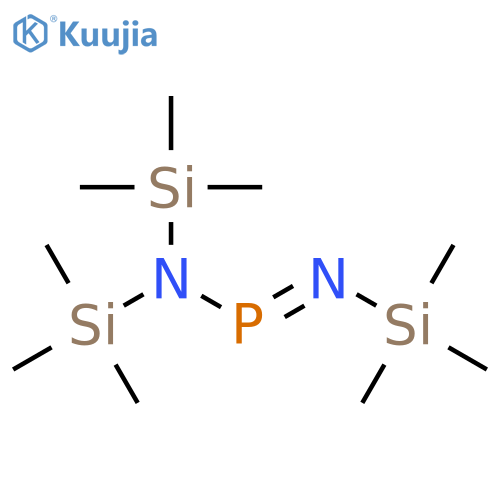 [BIS(TRIMETHYLSILYL)]-AMINO(TRIMETHYLSILYL-IMINO)PHOSPHANE structure
